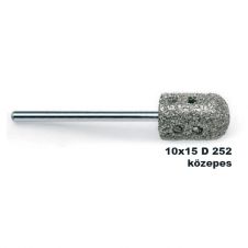gyémánt korong 10X15D252 közepes szemcsézet