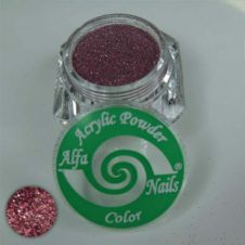 Színes glitteres csillogó porcelánpor  Rose Copper 7gr