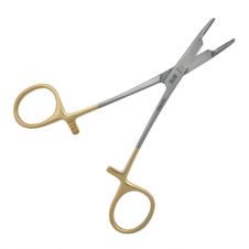 Tűfogó és olló Olsen-Hegar 14cm TC