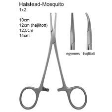 Érfogó Halstead-Mosquito 12cm 1x2 hajlított