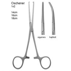 Érfogó Oschener 14cm 1x2 hajlított
