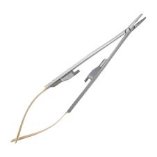 Mikro tűfogó Castr 14cm TC egyenes