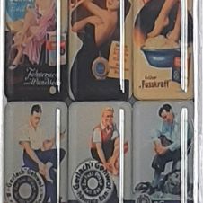 Gehwol hűtőmágnes retro 6 db