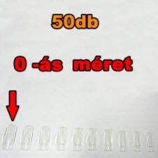 Ultra Form Átlátszó tip 50db méret: 0
