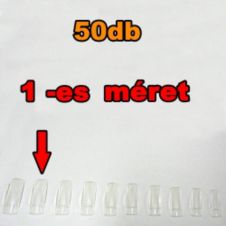 Ultra Form Átlátszó tip 50db méret: 1