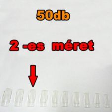 Ultra Form Átlátszó tip 50db méret: 2