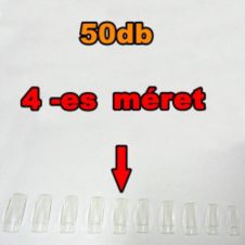 Ultra Form Átlátszó tip 50db méret: 4