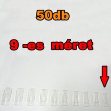 Ultra Form Átlátszó tip 50db méret: 9