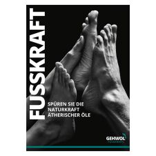 Plakát Gehwol Fusskraft  Natural Power essential oils