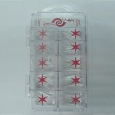 Hegyes tip átlátszó dob. 100db