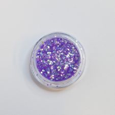 Flitter négyzet LILA