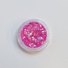 Flitter négyzet VILÁGOSPINK