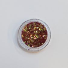 Flitter négyzet BORDÓ