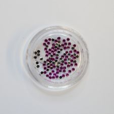 Strasszkő kör PINK2