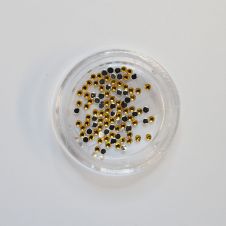 Strasszkő kör SÁRGA