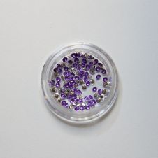 Strasszkő Kör 2 LILA 2