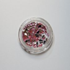 Strasszkő Csepp PINK 1