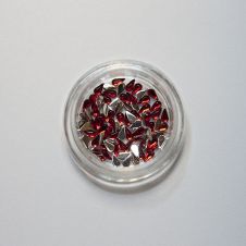 Strasszkő Csepp PIROS