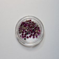 Strasszkő Négyzet PINK2