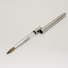 Ecset porcelán építéshez, hegyes, utazó, 6-os méretben